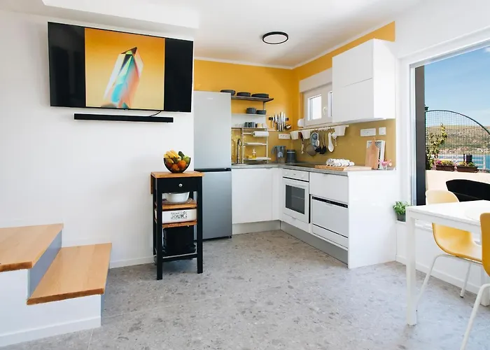 Magna - Seaside With Pool And Sauna Vila *